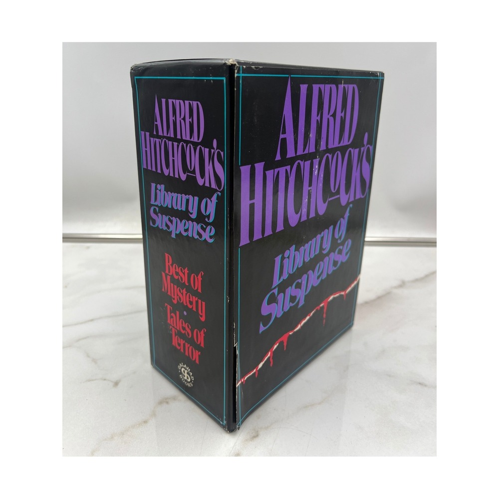 Alfred Hitchcock Library of Suspense 2-Book Box Set Best of Mystery Tales Terror